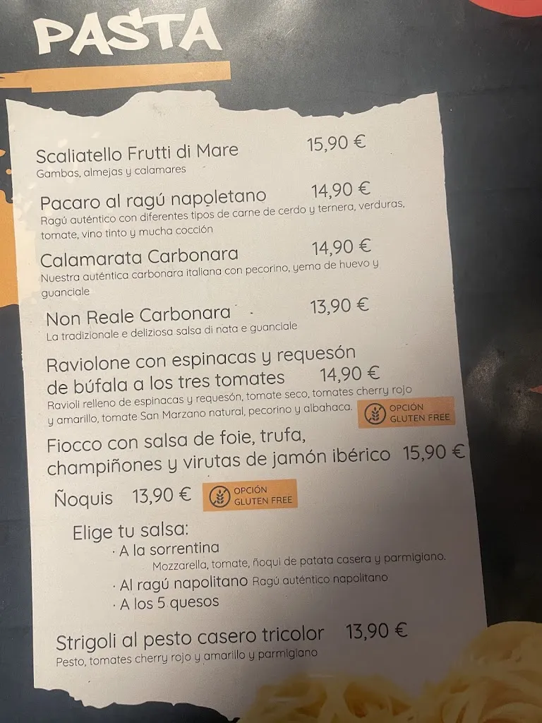 Menu_Gamberro Napoletano_Almería_immagine_1
