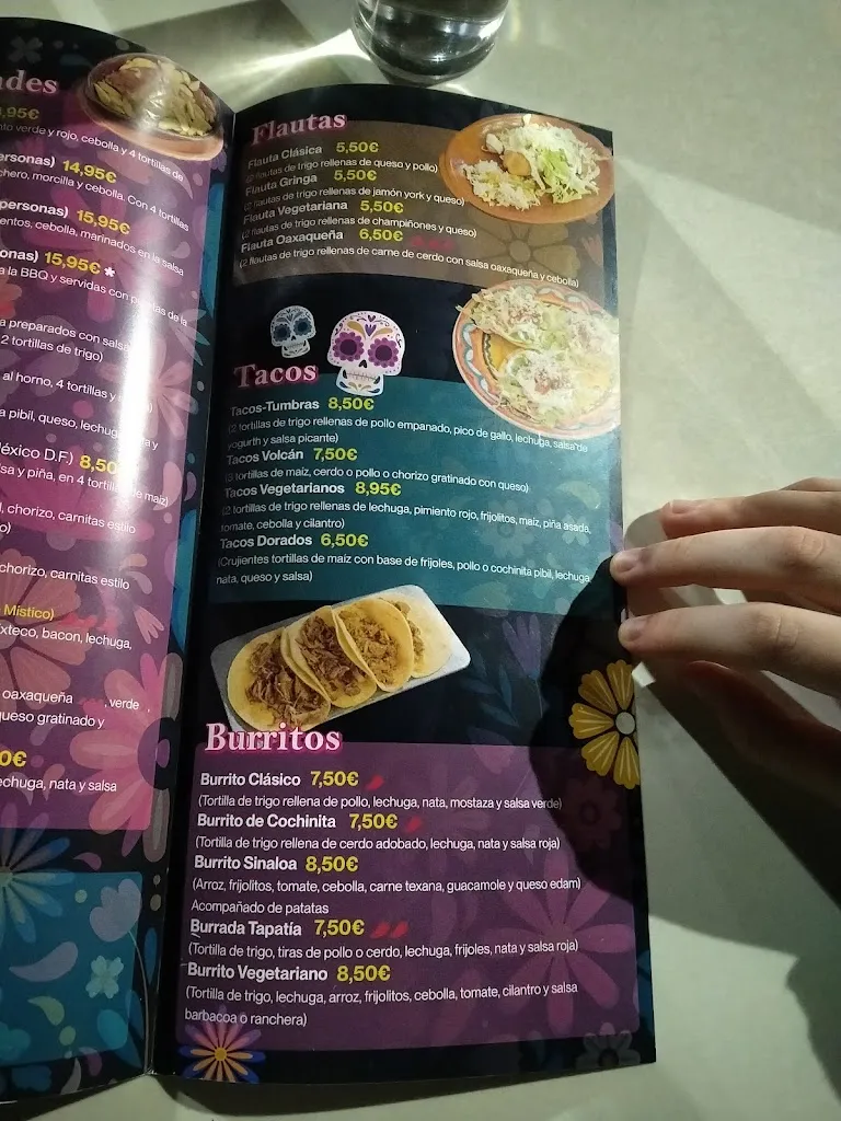 Menu_La Hacienda Mexicana_Alcalá de Guadaira_image_2