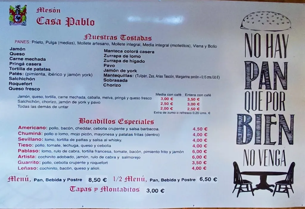 Menu_Mesón Casa Pablo_Alcalá de Guadaira_image_2
