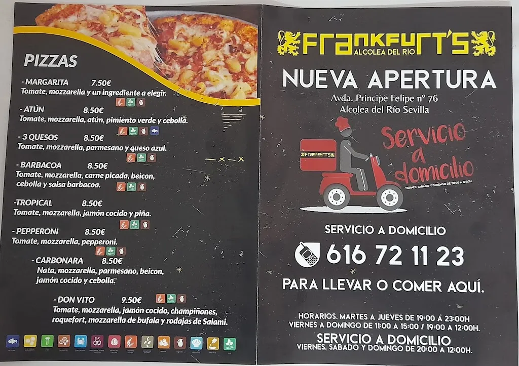 Menu_Frankfurt alcolea del rio_Alcolea del Río_image_1