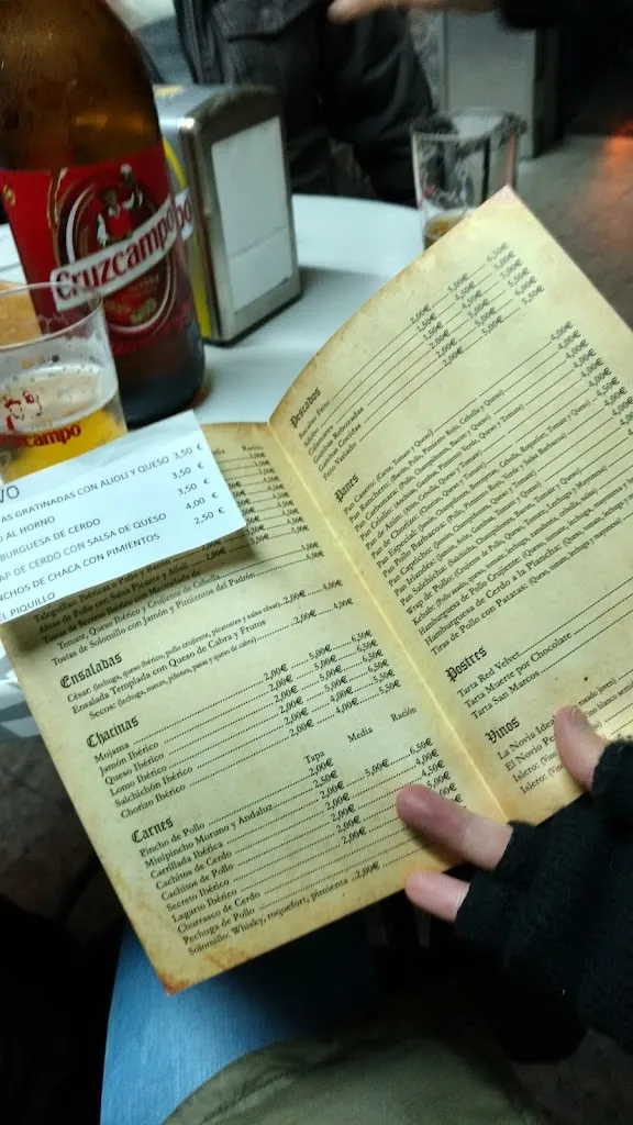 Menu_Paco Bar_Alcolea del Río_image_3