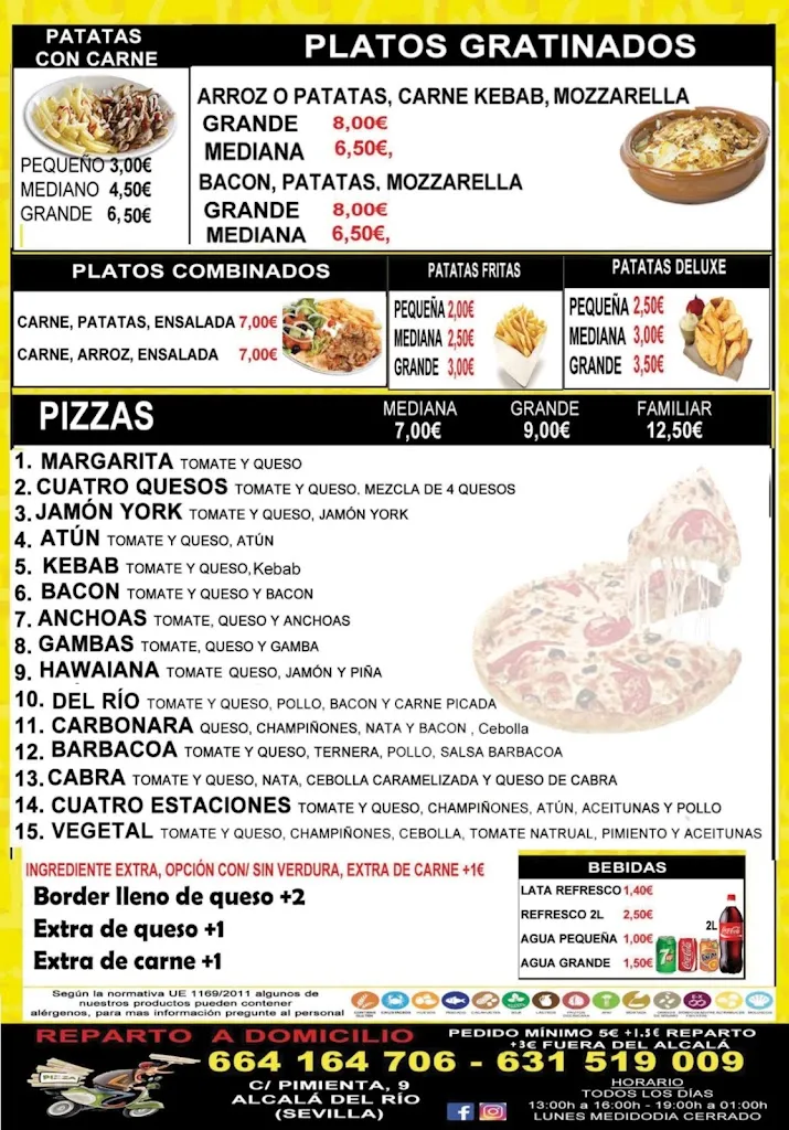 Menu_Doner kebab fast food y pizzeria_Alcalá del Río_image_2