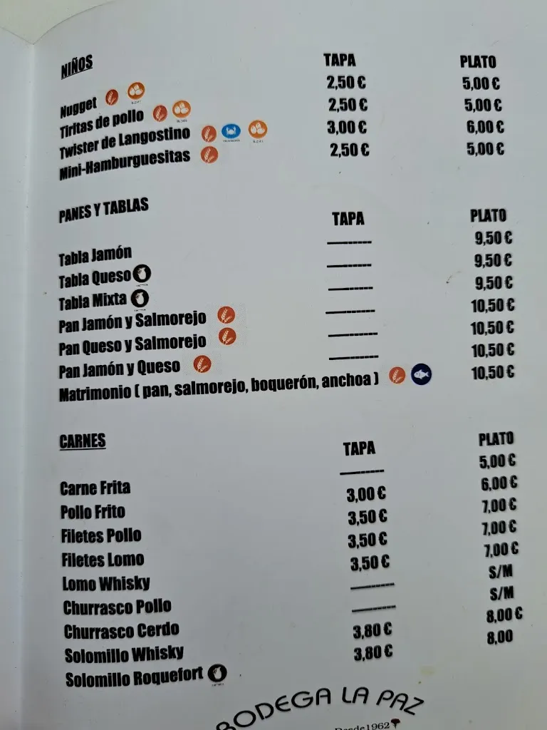 Menu_Bodega la Paz_Alcalá del Río_image_1