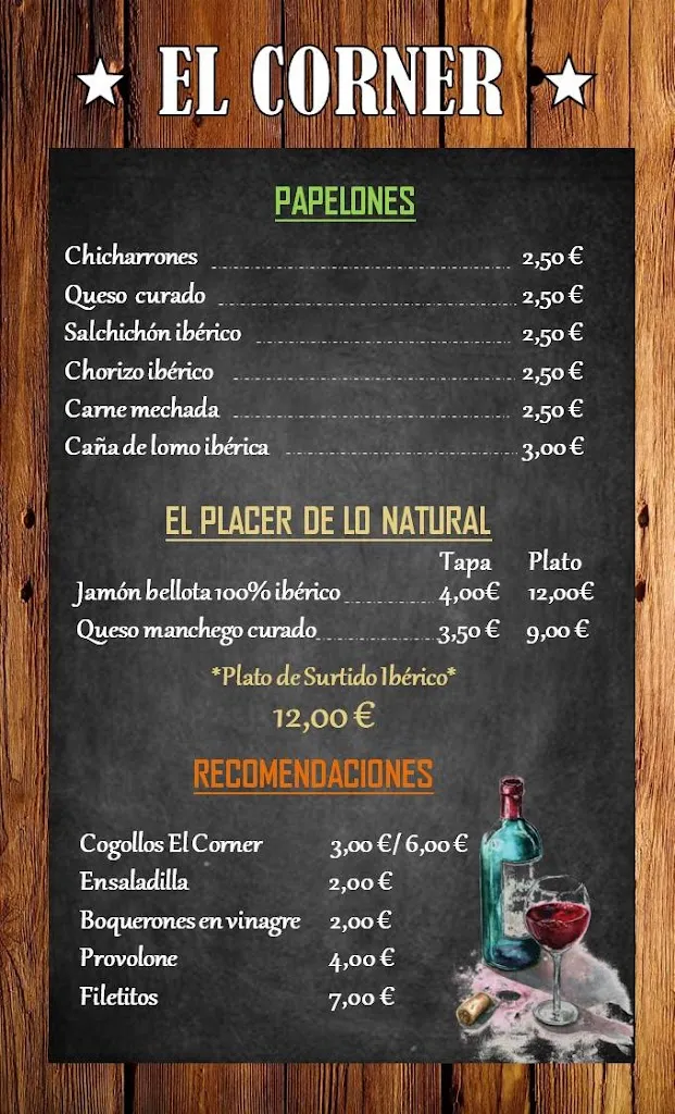 Menu_El Córner_Algámitas_image_2