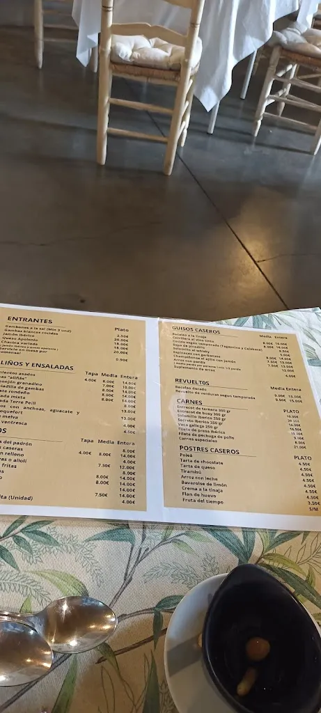 Menu_Restaurante La Tinaja_Almadén de la Plata_image_2