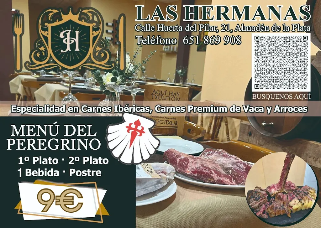Menu_Bar Las Hermanas_Almadén de la Plata_image_1
