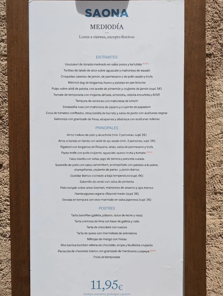 Menu_Saona Almería_Almería_image_4