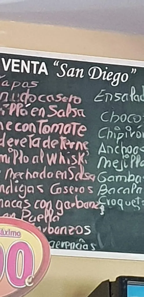 Menu_Cafetería Restaurante San Diego_Almensilla_immagine_2
