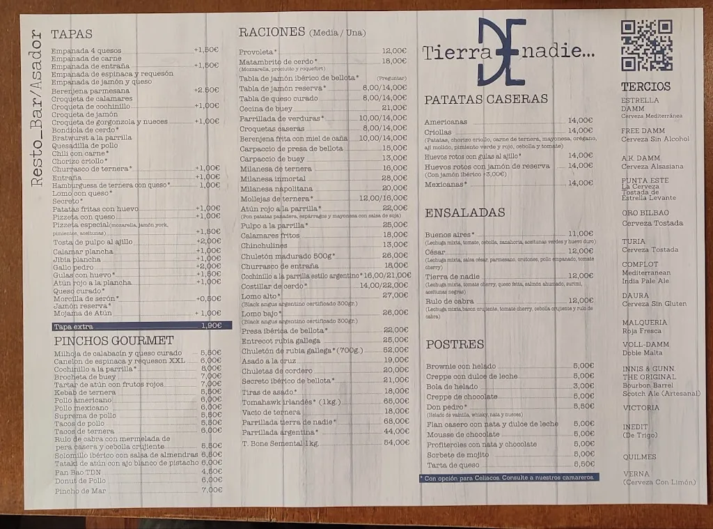 Menu_Restaurante Tierra de Nadie_Almería_image_3