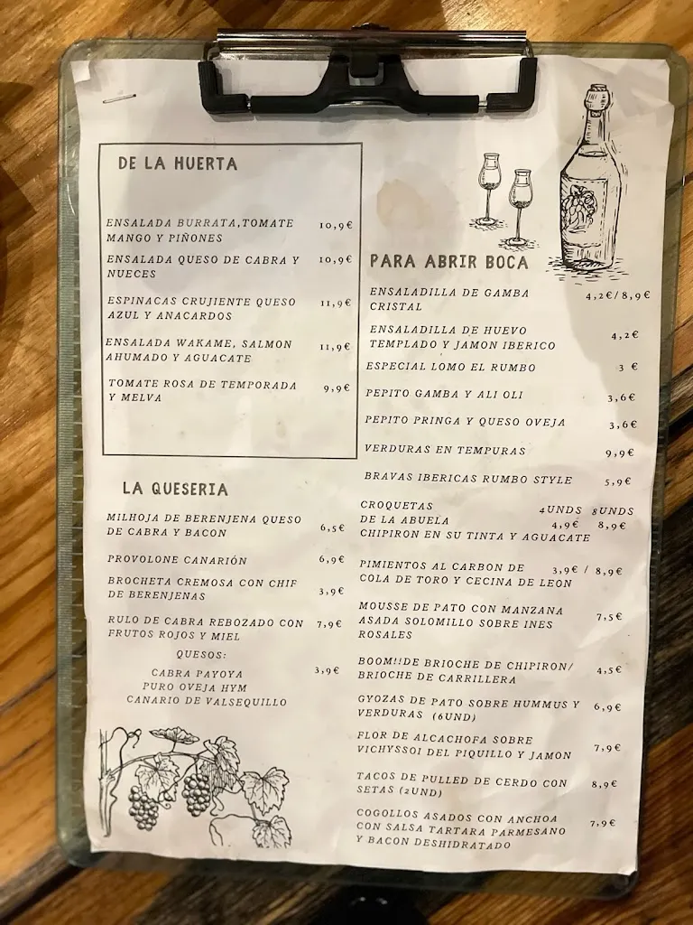 Menu_Bodega El RUMBO_Almensilla_image_2