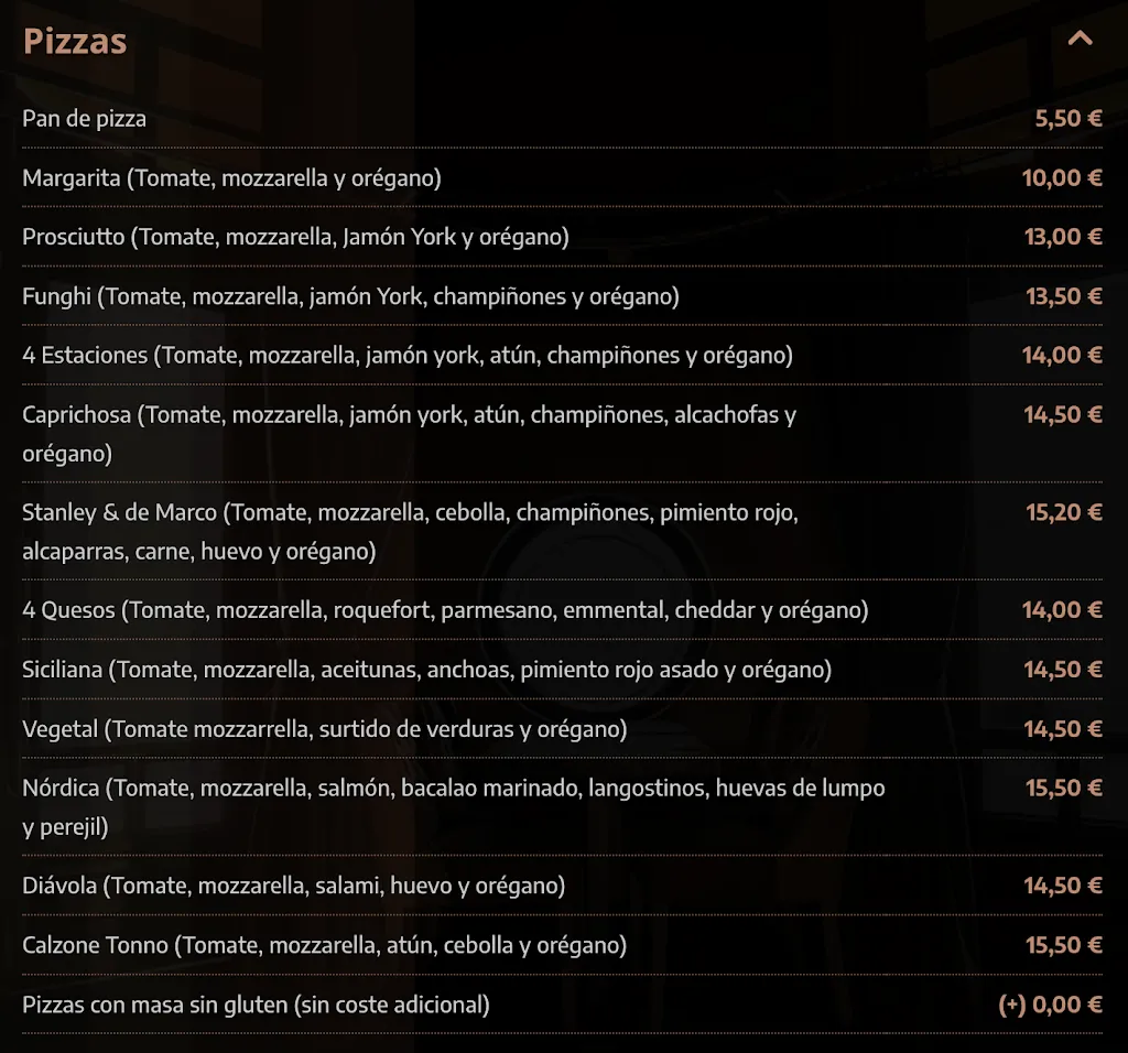 Menu_Restaurante Stanley & de Marco Almería_Almería_image_2