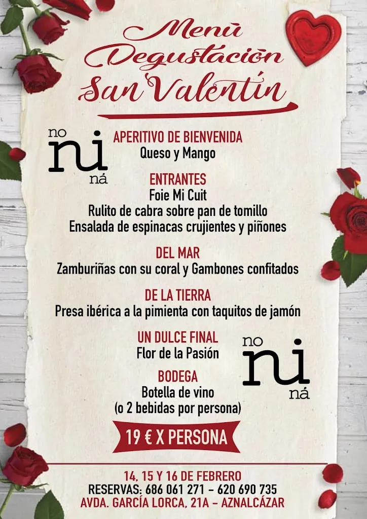 Menu_No Ni Ná Tapas_Aznalcázar_image_1