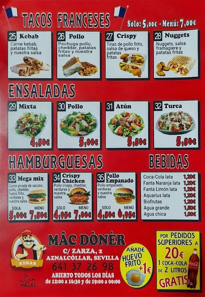 Menu_MÁC DÓÑER_Aznalcóllar_image_1