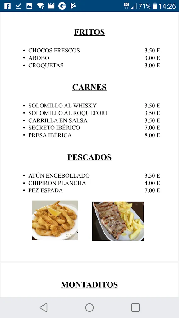 Menu_Bar El Mena_Aznalcóllar_image_2