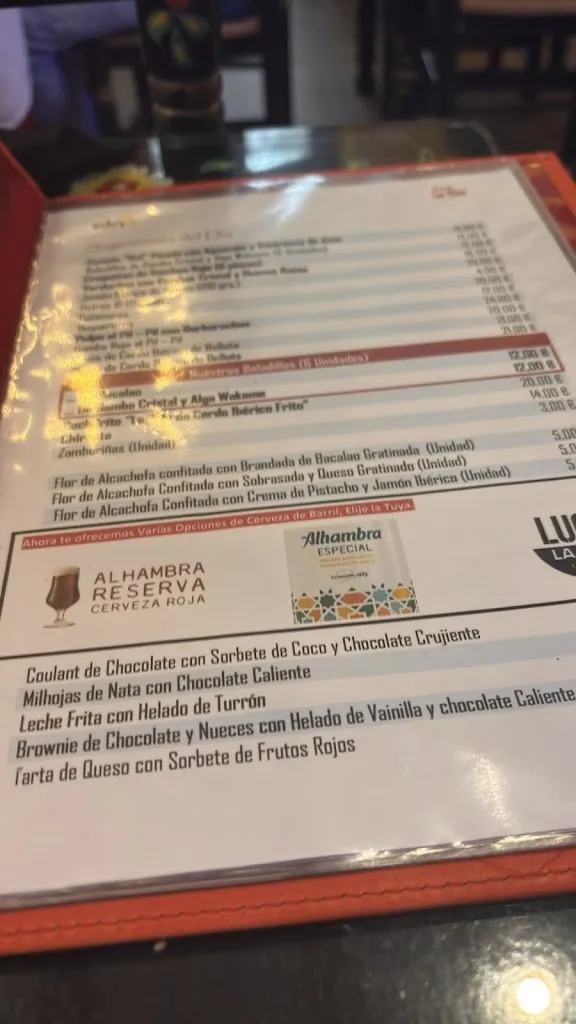 Menu_Bodega las Botas_Almería_image_3
