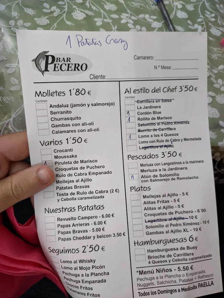 Menu_Bar Pecero_Arahal_image_1