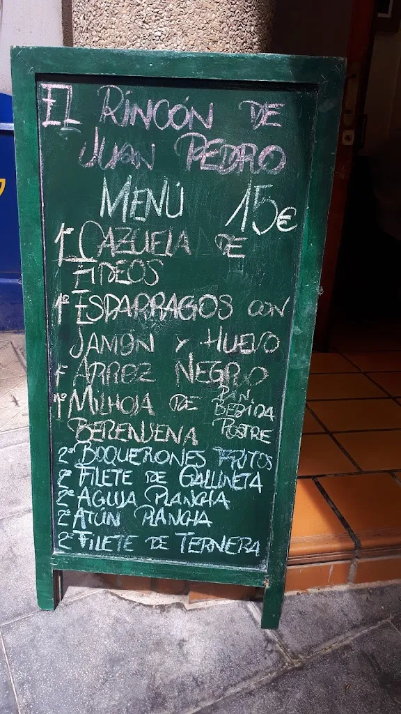 Menu_El Rincón de Juan Pedro_Almería_image_1