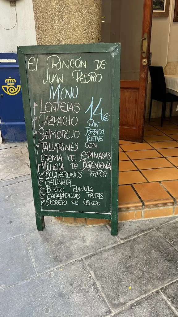 Menu_El Rincón de Juan Pedro_Almería_image_2