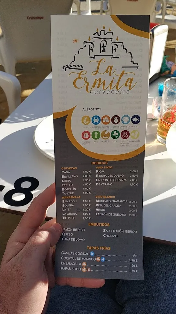 Menu_CERVECERIA LA ERMITA_Arahal_image_2