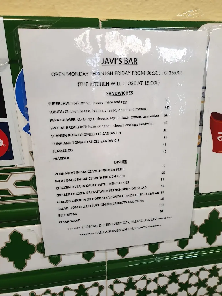 Patrick Cassidy_Javi’s Bar_Arahal_review