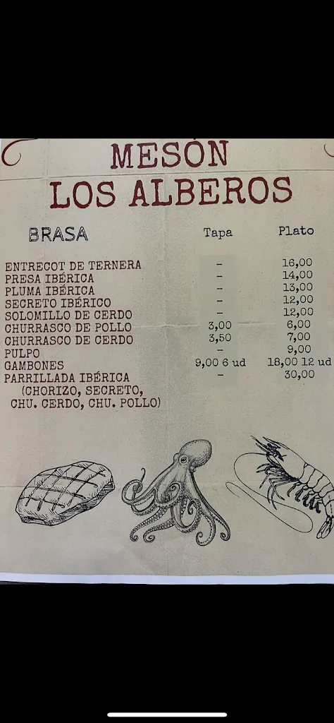 Menu_Restaurante Mesón Los Alberos_Arahal_image_1