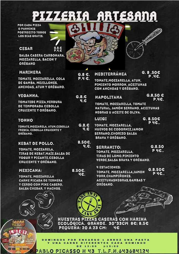 Menu_Pizzeria artesana LUIGI_Badolatosa_image_4