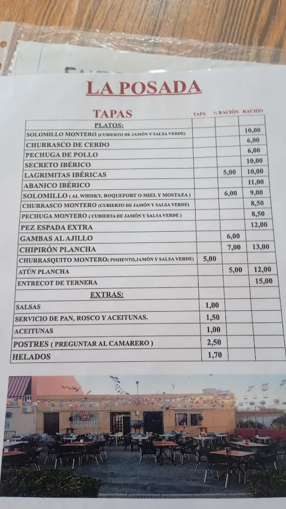 Menu_Bar La Posada_Benacazón_image_1