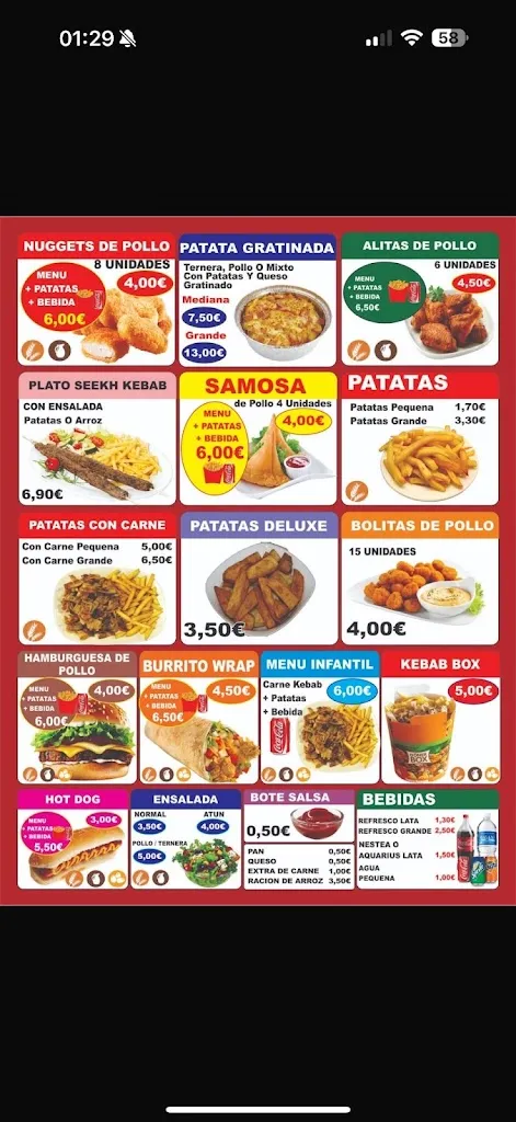Menu_Mirza doner kebab_Benacazón_image_1