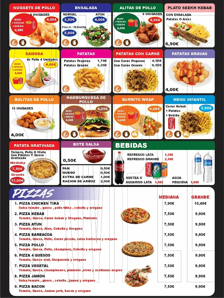 Menu_Benacazon Döner Kebab y pizzeria_Benacazón_image_1