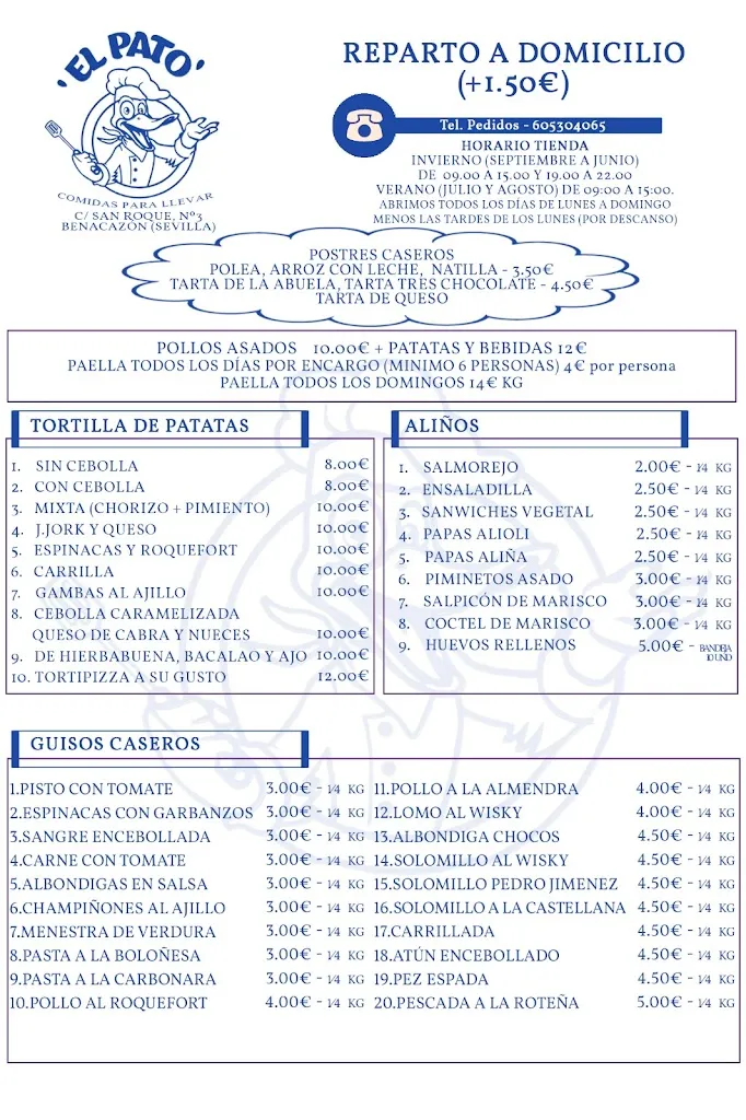 Menu_Comidas el Pato_Benacazón_image_1