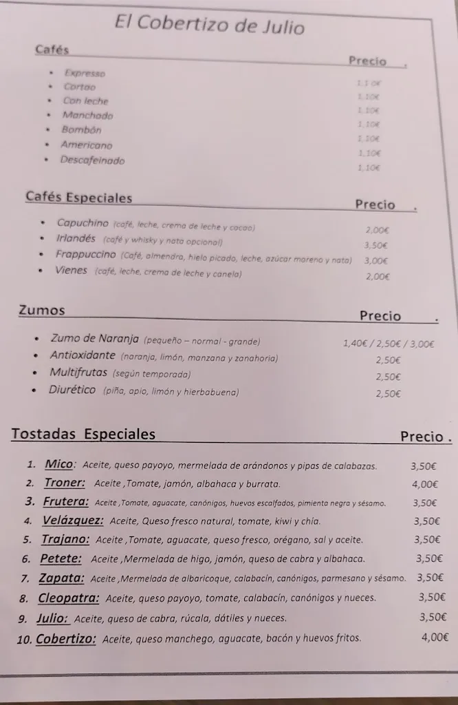 Menu_El Cobertizo de Julio_Benacazón_image_old_3