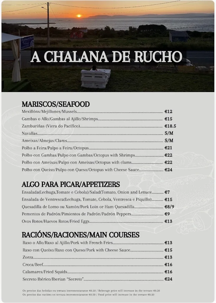 Menu_A Chalana de Rucho_Carnota_immagine_1