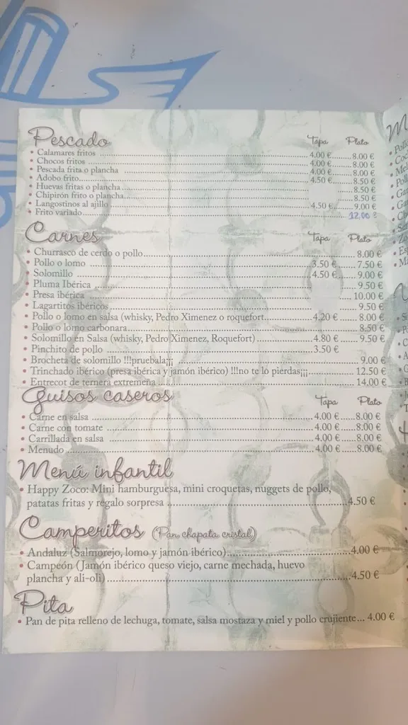 Menu_Cafetería 