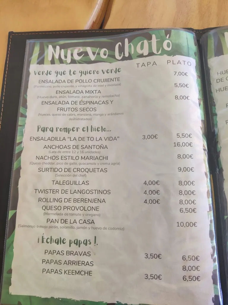 Menu_Bar Restaurante Nuevo Chato_Brenes_image_4