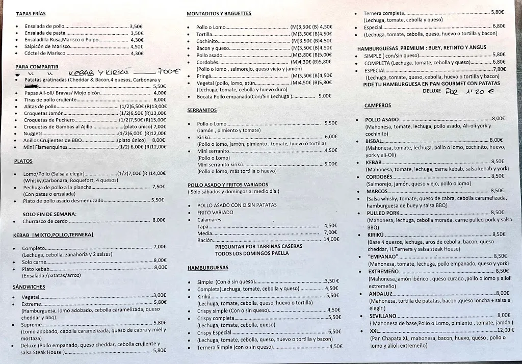 Menu_Asador Kiriku, pizzeria hamburguesas bocatas y comidas caseras_Brenes_image_2