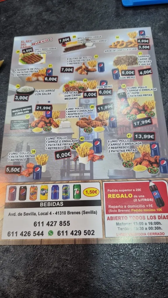 Menu_King kebab brenes_Brenes_image_1