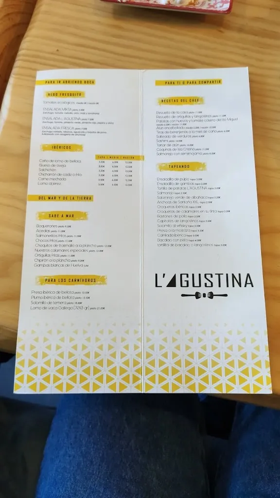 Menu_Restaurante L´Agustina_Bormujos_image_1