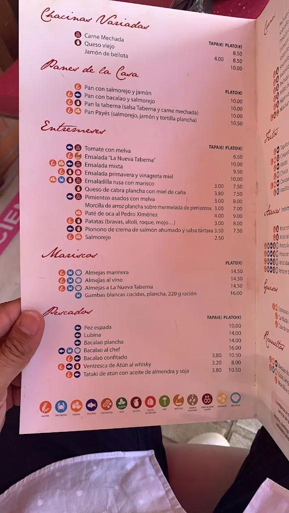 Menü_New Taberna_Bormujos_Bild_3