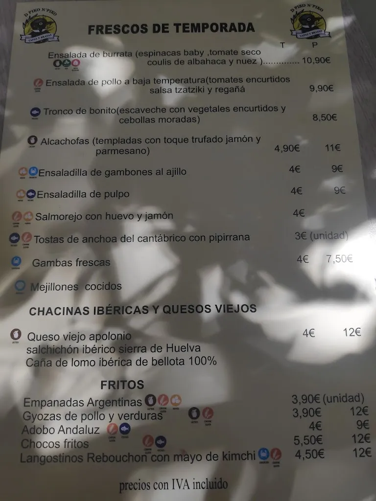 Menu_Bar Cafe el Traguito_Bormujos_image_1