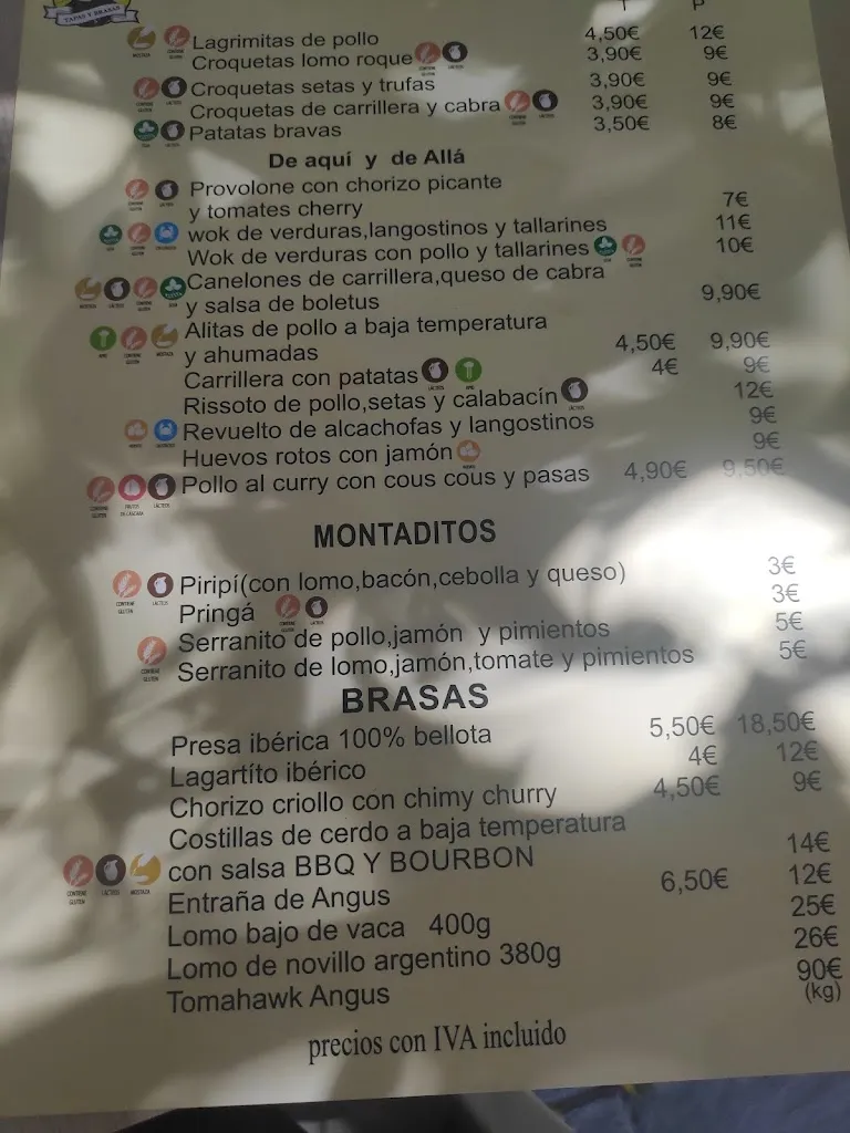 Menu_Bar Cafe el Traguito_Bormujos_image_2