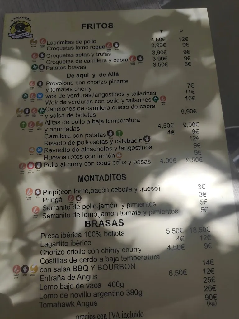 Menu_Bar Cafe el Traguito_Bormujos_image_3