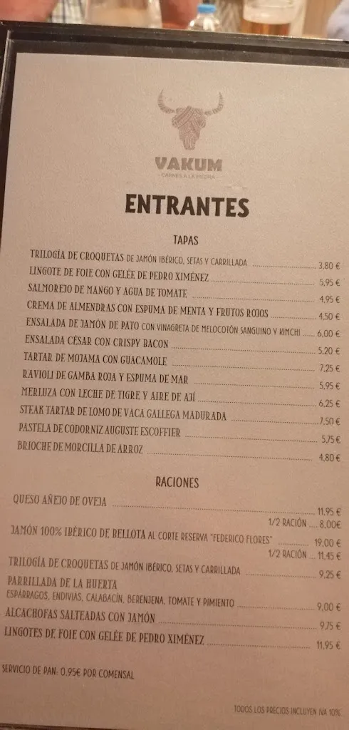Menu_VAKUM Restaurante - Carnes a la piedra_Bormujos_image_4