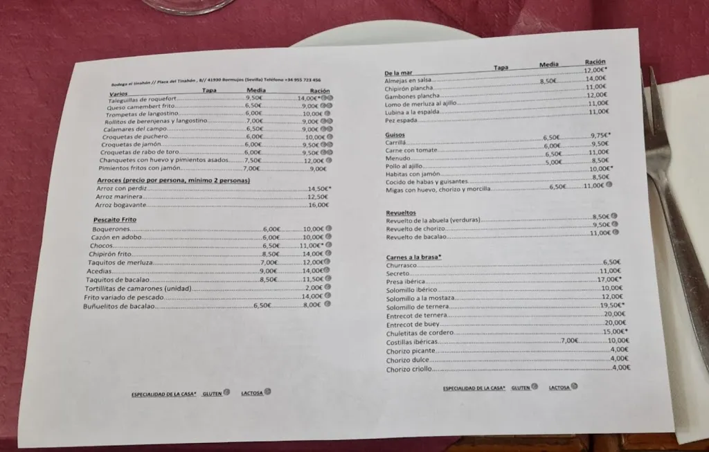 Menu_Restaurante El Tinahon_Bormujos_image_1