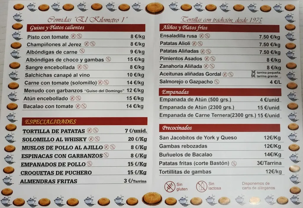Menu_Comidas Kilometro 1_Bormujos_image_3