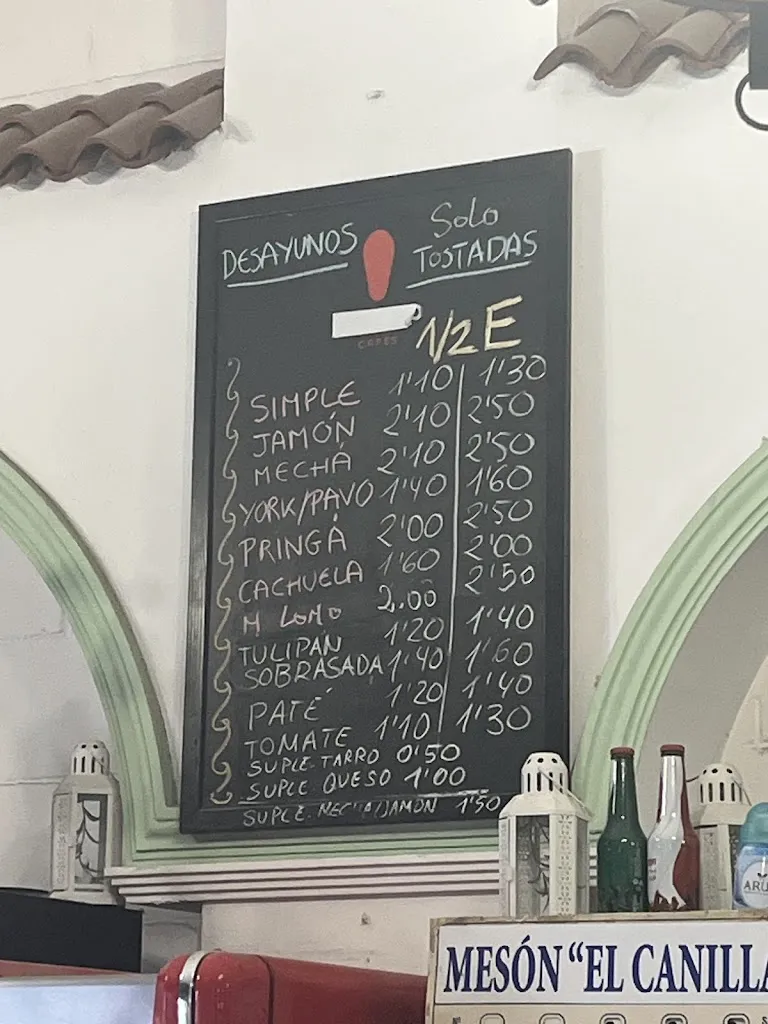 Menu_Mesón El Despegue _Bormujos_image_1