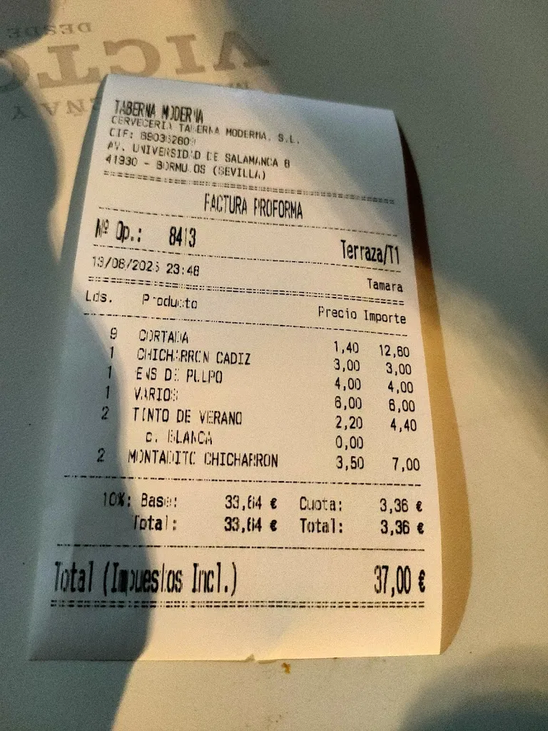 Fran González_Taberna Moderna_Bormujos_review