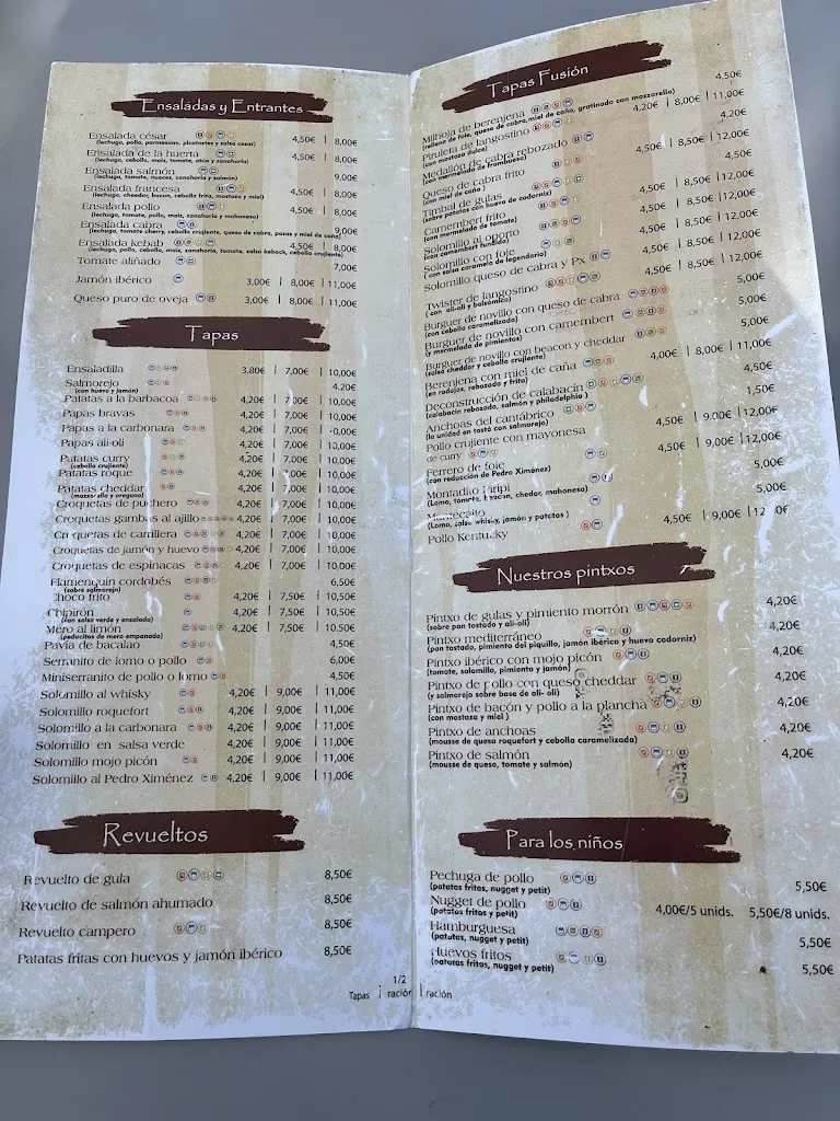 Menu_Kampus Fusion Tapas_Bormujos_image_1