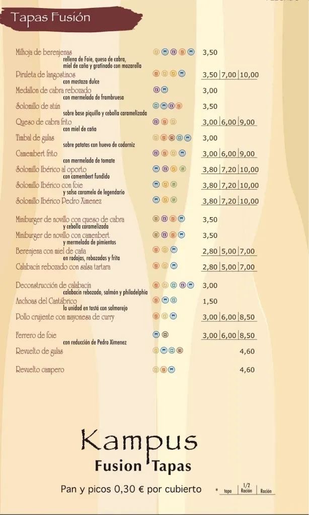 Menu_Kampus Fusion Tapas_Bormujos_image_2