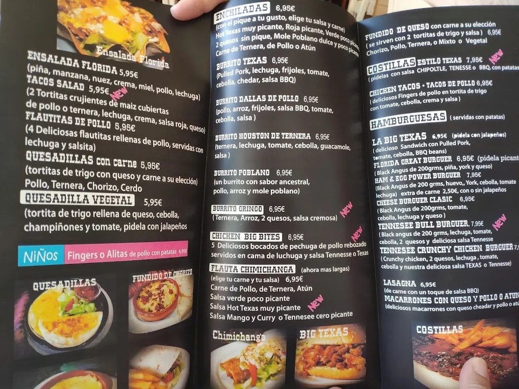 Menu_Texas Country Road Food_Bormujos_image_1