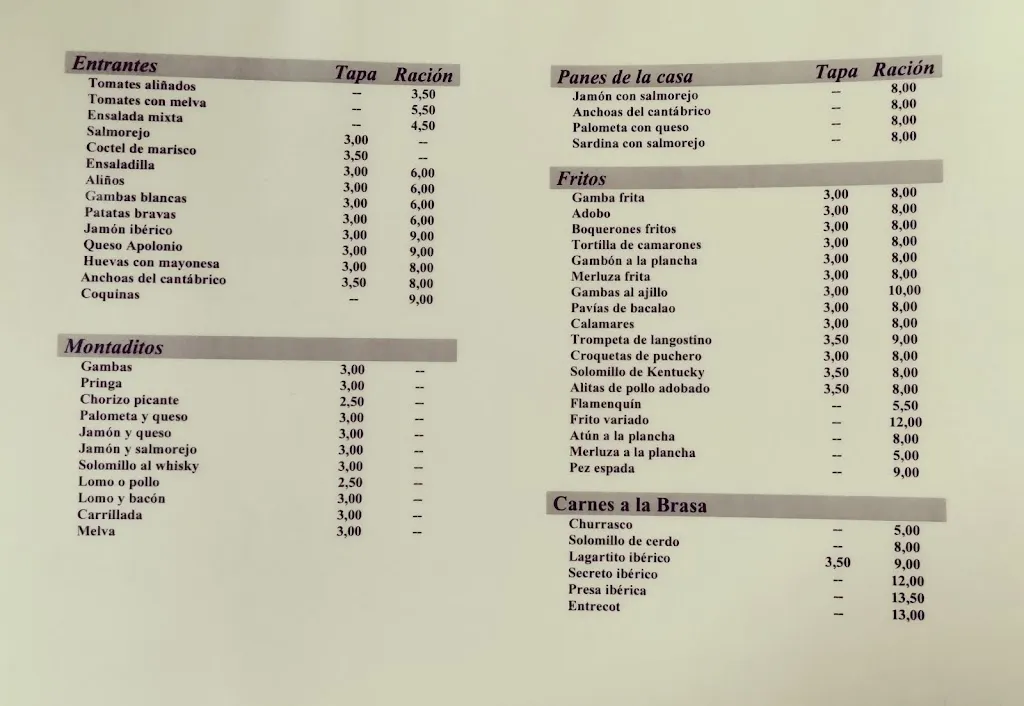 Menu_Café Bar Cerro Colarte_Bormujos_image_1